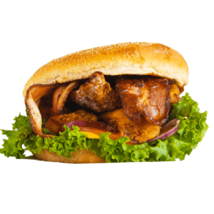 BBQ Chicken & Bacon Burger