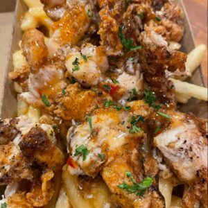 Loaded Sweet Chilly Chicken Fries