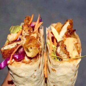 Southern Fried Chicken Wrap